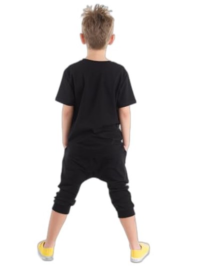Basket Topu Erkek Çocuk T-shirt Kapri Şort Takım