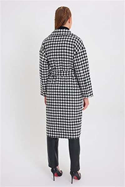 Batik A6189 Kazayağı Desenli Kaban