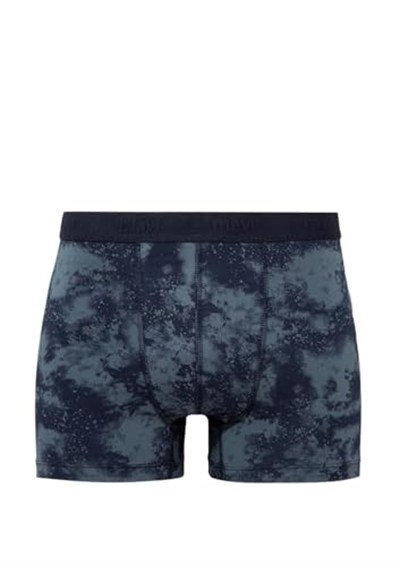 Batik Desenli Lacivert Boxer 092664-34340