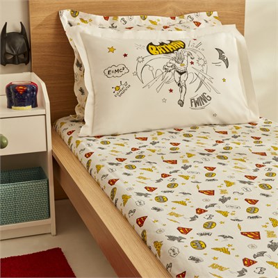 Batman Karaca Home Batman Heroes Tek Kişilik Çarşaf Takımı