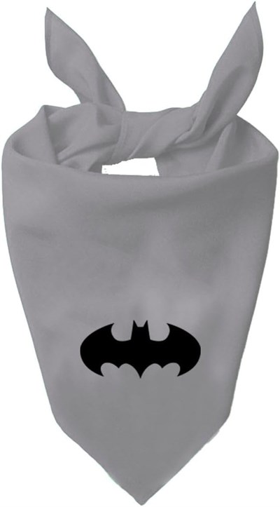 Batman Tasarım Tek Renk Fular