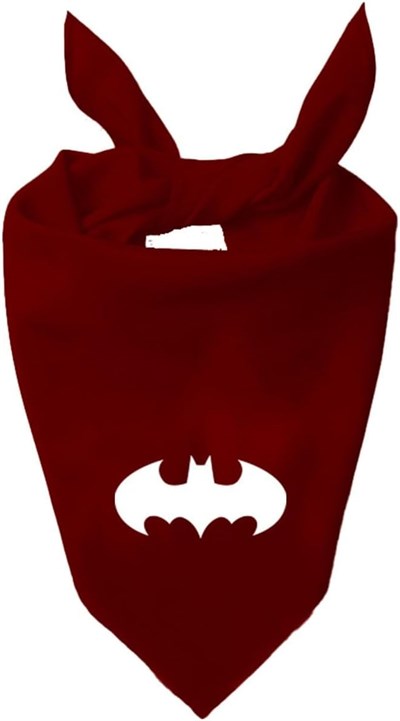 Batman Tasarım Tek Renk Fular