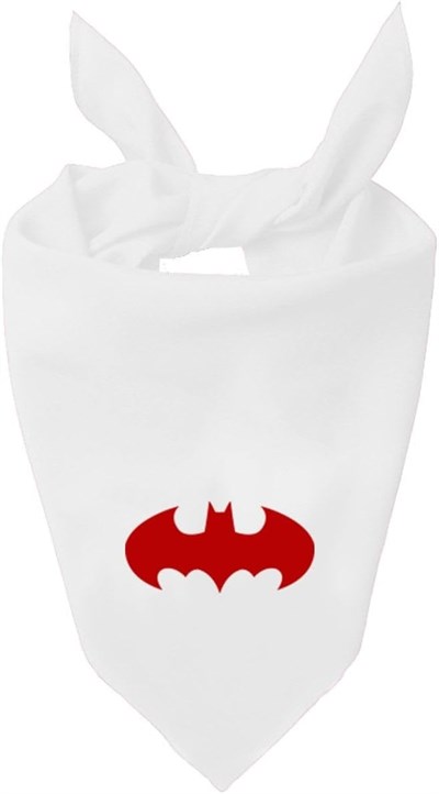 Batman Tasarım Tek Renk Fular