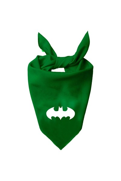 Batman Tasarım Tek Renk Fular