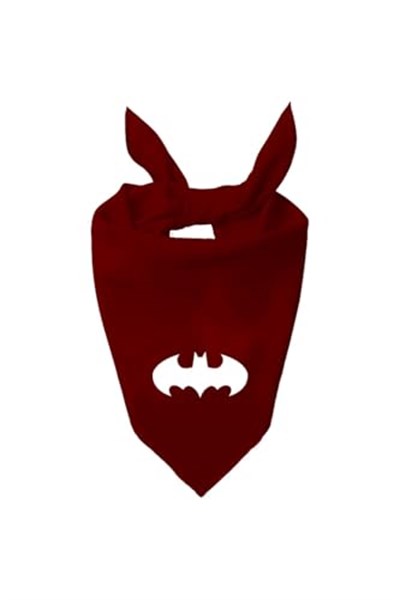 Batman Tasarım Tek Renk Fular
