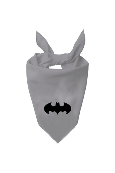 Batman Tasarım Tek Renk Fular