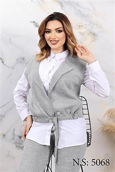 BAYAN GÖMLEKLİ TRIKO TAKIM