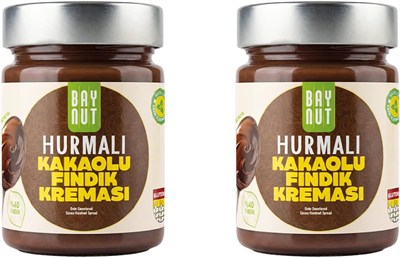 BayNut Hurmalı Kakaolu Fındık Kreması 320g | Katkısız, Glutensiz