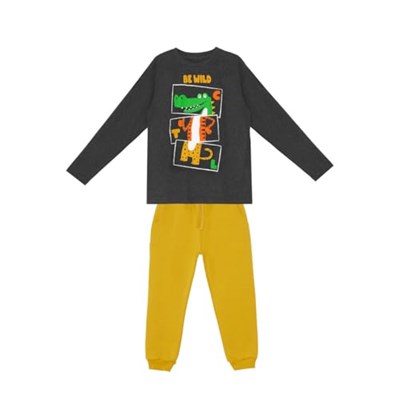 Be Wild Erkek Çocuk T-shirt Pantolon Takım