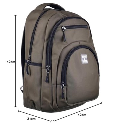 Bear&Deer Fibro Unisex Çocuk Sırt Çantası Haki Standart