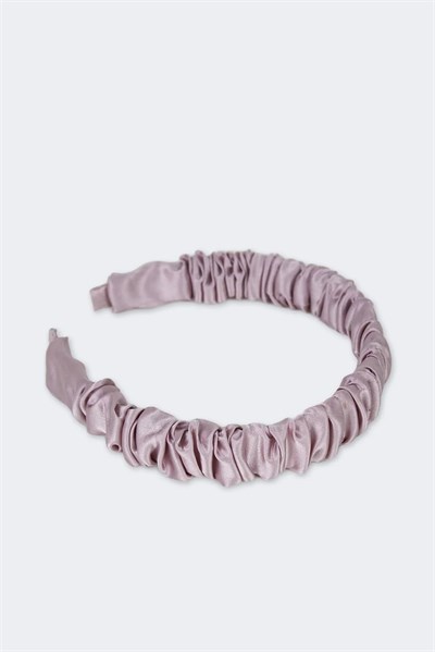 Beauty Pillow Yüzde Yüz İpek Büzgülü Taç Lila - Seçenekler: Standard (2 paketi), Standard
