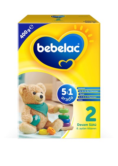 Bebelac 2 Devam Sütü 400 g 6-9 Ay