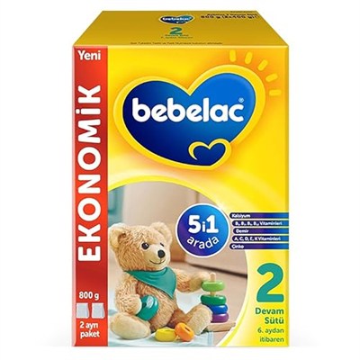 Bebelac 2 Devam Sütü 800 g 6-9 Ay