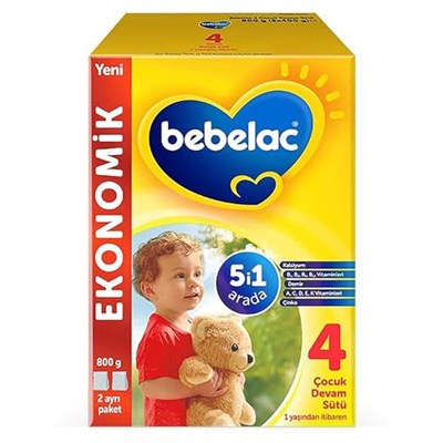 BEBELAC 4 Çocuk Devam Sütü, 800gr, 1 yaş+