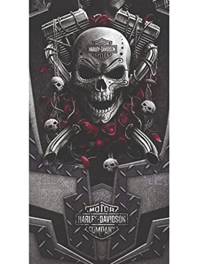 Bebo Store Extreme Spor Motor Ve Bisiklet Kullananlara Özel Desenli Buff Boyunluk Bandana Balaklava harley-16.02-1