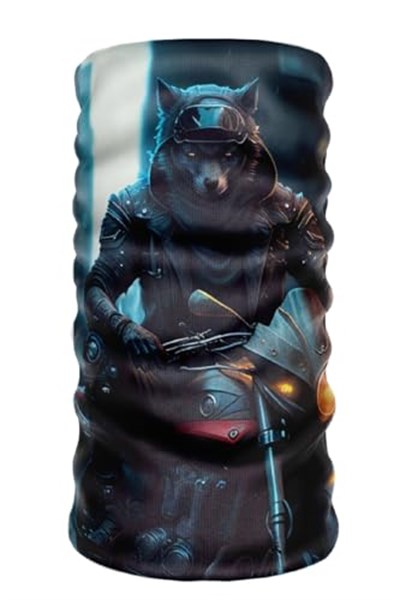 Bebo Store Extreme Spor Motor Ve Bisiklet Kullananlara Özel Desenli Buff Boyunluk Bandana Balaklava - 12032024-4