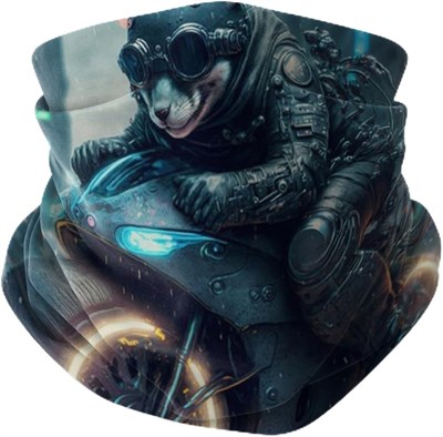 Bebo Store Extreme Spor Motor Ve Bisiklet Kullananlara Özel Desenli Buff Boyunluk Bandana Balaklava - 12032024-3
