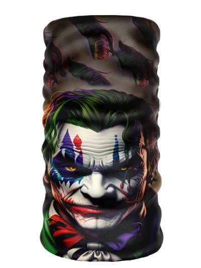 Bebo Store Extreme Spor Motor Ve Bisiklet Kullananlara Özel Desenli Buff Boyunluk Bandana Balaklava - joker-1