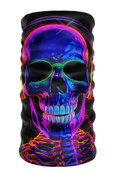 Bebo Store Extreme Spor Motor Ve Bisiklet Kullananlara Özel Desenli Buff Boyunluk Bandana Balaklava - 40124-10
