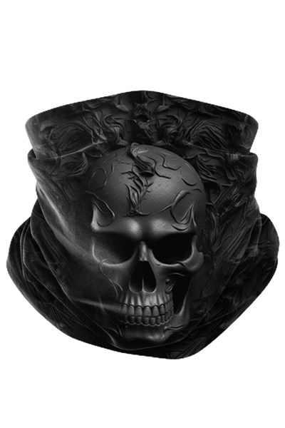 Bebo Store Extreme Spor Motor Ve Bisiklet Kullananlara Özel Desenli Buff Boyunluk Bandana Balaklava - 12032024-7