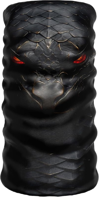 Bebo Store Extreme Spor Motor Ve Bisiklet Kullananlara Özel Desenli Buff Boyunluk Bandana Balaklava - kirmizi_goz_yilan
