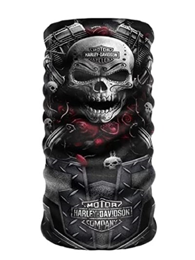 Bebo Store Extreme Spor Motor Ve Bisiklet Kullananlara Özel Desenli Buff Boyunluk Bandana Balaklava harley-16.02-1