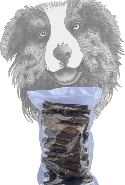 Beef Lung Stick - 250 gr Dana Akciğer Avantaj Paketi Köpek Ödül Maması