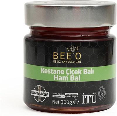 Beeo Kestane Balı (Ham Bal), 300 gr