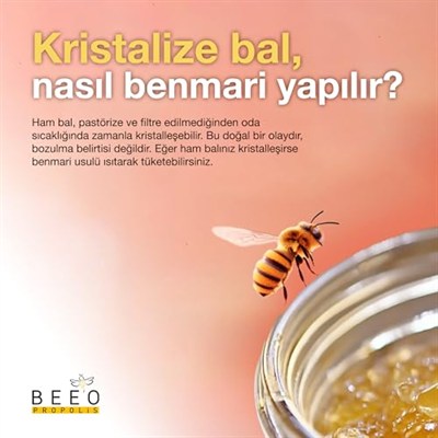 Beeo Kestane Balı (Ham Bal), 300 gr