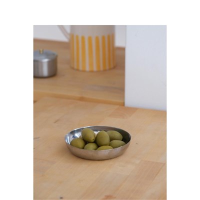 Beige & Stone Çelik 11,5 Cm Atıştırmalık Sosluk 2li Mini Tabak