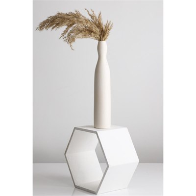 Beige & Stone Morandi Pure M Seramik Vazo Dekoratif Obje