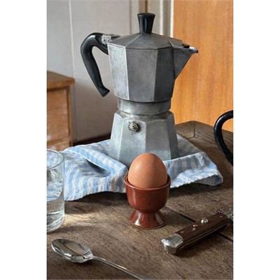 Beige & Stone Seramik Kahverengi Yumurta Kadehi – 2’li Set