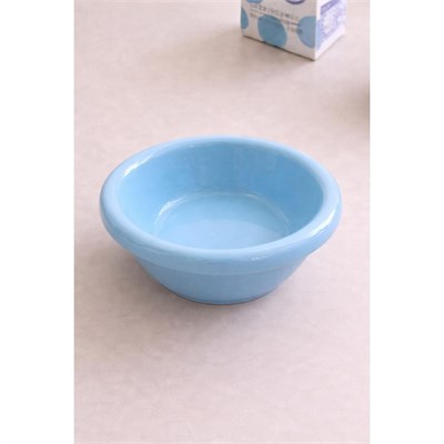 Beige & Stone Seramik Mavi Donut Dondurma Bowl Kahvaltılık Tatlı Salata Kase