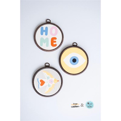 Beige & Stone X Blink Studio Colour Like Never Before Yetişkin Figürleri Kasnak Boyama Seti