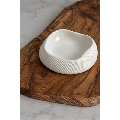 Beige & Stone X Duygu Batum Momento Ripple Bowl Servis Sunum Tabak