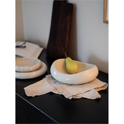 Beige & Stone X Duygu Batum Momento Stone Bowl Servis Sunum Tabağı