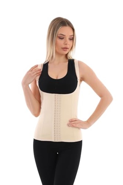 Bel Destekleyici Askılı Sıkılaştırıcı Lateks Doğum Sonrası Latex Korse Bel ve Göbek Korsesi