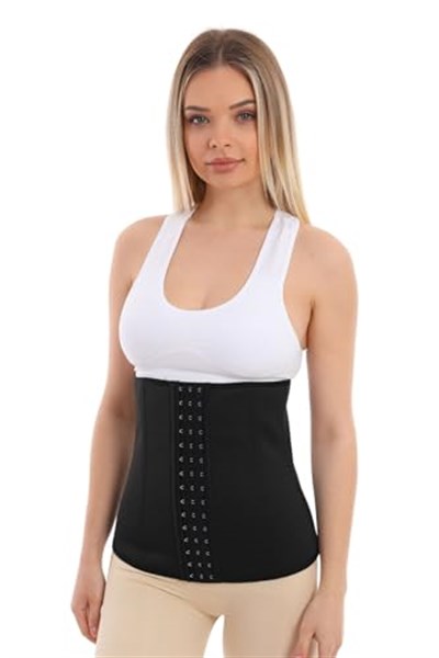Bel Destekleyici Askısız Sıkılaştırıcı Lateks Doğum Sonrası Latex Korse Bel ve Göbek Korsesi
