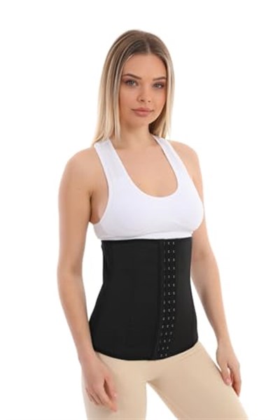 Bel Destekleyici Askısız Sıkılaştırıcı Lateks Doğum Sonrası Latex Korse Bel ve Göbek Korsesi