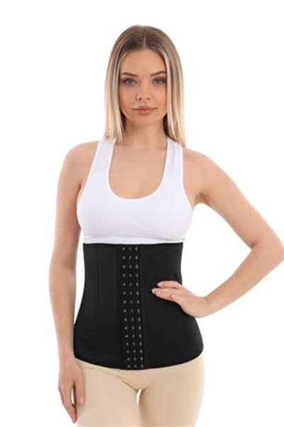 Bel Destekleyici Askısız Sıkılaştırıcı Lateks Doğum Sonrası Latex Korse Bel ve Göbek Korsesi