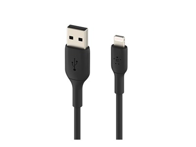 Belkin Lightning Kablosu, iPhone 15, 14, 13, 12, SE, 11, XS, XR, X,8, iPad, Airpods Pro uyumlu Boost Charge Lightning, USB Kablos - Seçenekler: 1 m, 2 m, 3 m, Kablo, Tek, Tek Kişilik, USB-C kablosu...