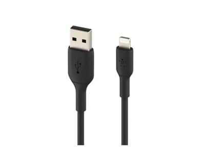 Belkin Lightning Kablosu, iPhone 15, 14, 13, 12, SE, 11, XS, XR, X,8, iPad, Airpods Pro uyumlu Boost Charge Lightning, USB Kablos - Seçenekler: 1 m, 2 m, 3 m, Kablo, Tek, Tek Kişilik, USB-C kablosu...
