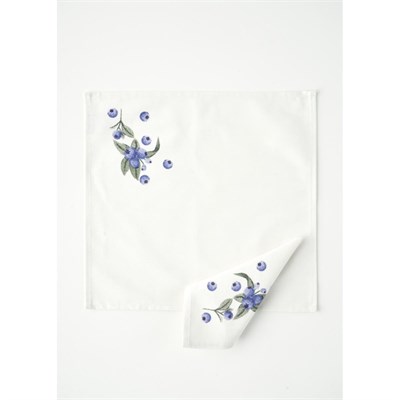 Bella Maison %100 Pamuk Blueberry Peçete (40x40 Cm) Çok Renkli