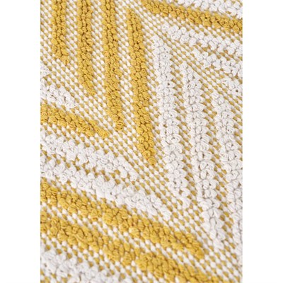 Bella Maison %100 Pamuk Corner Paspas Takımı Hardal (60x100 - 50x60 Cm) Hardal