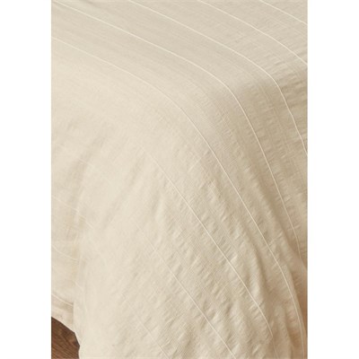 Bella Maison %100 Pamuk Harvey King Size Kişilik Nevresim Takımı Bej (240x220 Cm) Bej