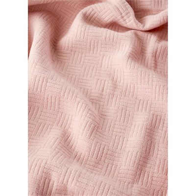 Bella Maison %100 Pamuk Line Çift Kişilik Pike Takımı Somon (200x220 Cm) Somon