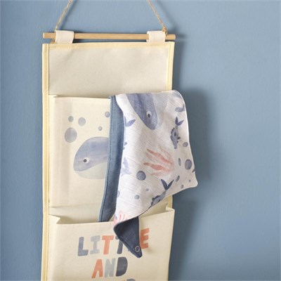 Bella Maison %100 Pamuk Marine Müslin Önlük Seti 2li (40x21 Cm) Çok Renkli