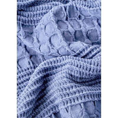 Bella Maison %100 Pamuk Marine Tek Kişilik Yatak Örtüsü Lacivert (180x260 Cm) Lacivert