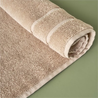 Bella Maison %100 Pamuk Premium Dorita Ayak Havlusu Bej (50x70 Cm) Bej