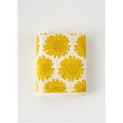 Bella Maison %100 Pamuk Sunny Yüz Havlusu Sarı (50x70 Cm)